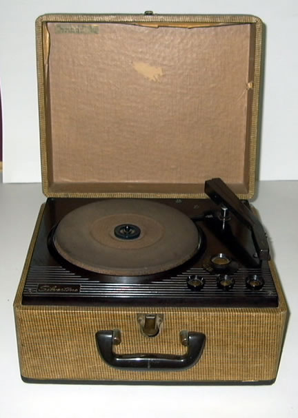 Vintage record player